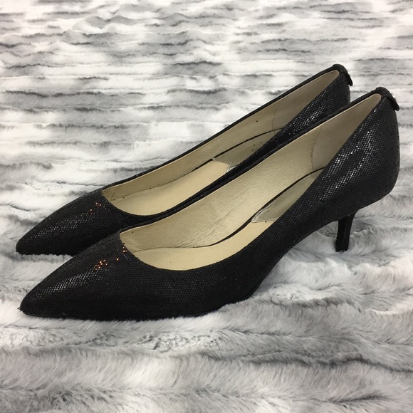 michael kors mk flex kitten heel pumps